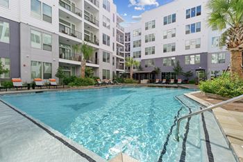 Hotel-inspired pool