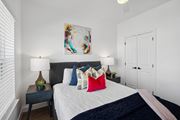 Austin apartment for rent - Hillside on Parmer Lane Apartments in Austin Tx model unit bedroom