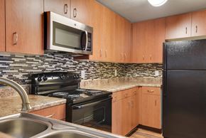 Austin apartment for rent - Kitchen 1 at On The Green in Austin, TX