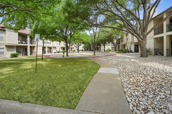 Scenic courtyard