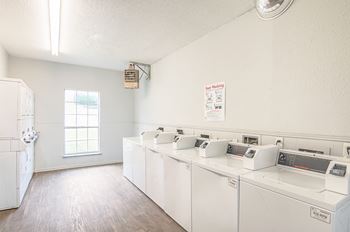 3 On-site laundry centers