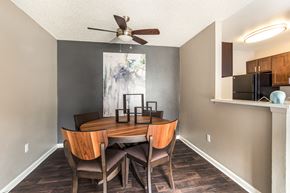 Aurora apartment for rent - Model Unit Dining Room at Greensview Apartments in Aurora, Colorado, CO