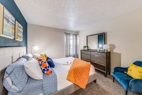 Dallas apartment for rent - Model Bedroom at The Park on Preston in Dallas, Texas, TX