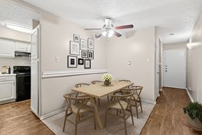Dallas apartment for rent - Virtually staged b2 Dining Room at Noel on the Parkway in Dallas, TX