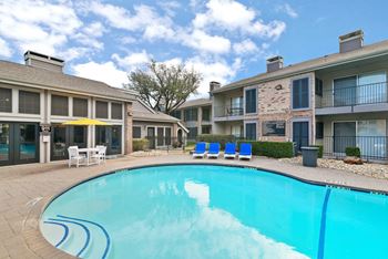 Two sparkling swimming pools