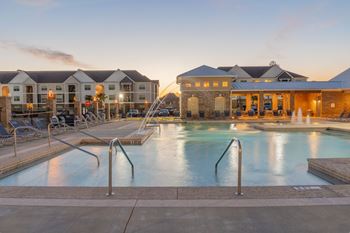 Sparkling pool
