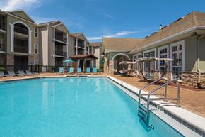 Pensacola apartment for rent - Refreshing swimming pool at Angel Landing apartments in Pensacola, FL