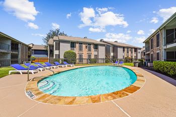 Two sparkling swimming pools