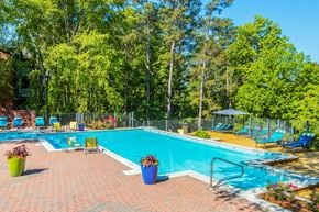 Duluth apartment for rent - Pool Area 6 at Woodmere Trace in Duluth, GA