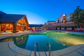 Sparkling pool