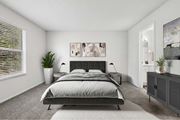 Gainesville apartment for rent - Virtually Staged bedroom at Reflections in Gainesville, FL