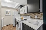 Dallas apartment for rent - Model unit kitchen at Rock Creek in Dallas, TX
