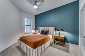 Austin apartment for rent - Tranquil Bedroom Atmosphere for Relaxation at St. Elmo Apartment in Austin, TX
