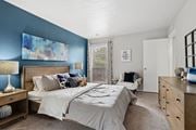 Mesquite apartment for rent - Model unit bedroom at The Summit in Mesquite, TX