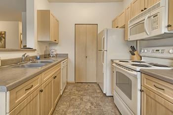 Deep stainless steel kitchen sink