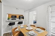Mesquite apartment for rent - Model unit dining room at The Summit in Mesquite, TX