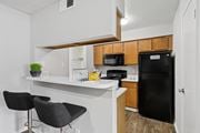 Mesquite apartment for rent - Model unit kitchen at The Summit in Mesquite, TX
