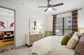 Houston apartment for rent - a bedroom at Muse at Museum District, Houston, TX