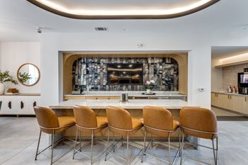 Community kitchen and coffee bar