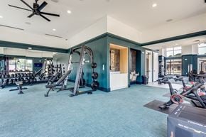 Denton apartment for rent - State of the art gym at Era Apartments in Denton, TX