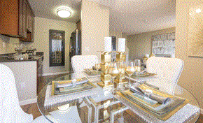 Fremont apartment for rent - dining room