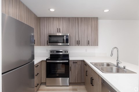 Floor plan for 1 bed, 1 bath, 751 sqft