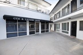 La Crescenta apartment for rent - A gym and laundry room is located on the first floor of a building.