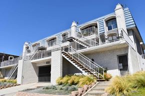 El Segundo apartment for rent - Angled view of front entry of community