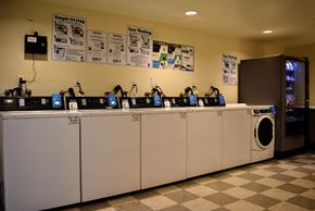 Reseda apartment for rent - the laundry room is full of washers and dryers