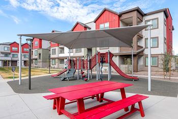 Playground and picnic area