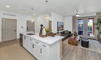 Wood-style plank flooring