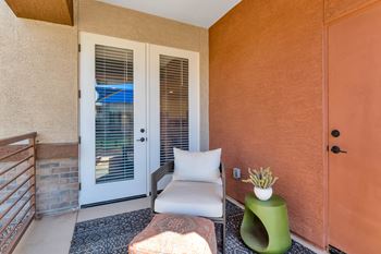 Private patio or balcony