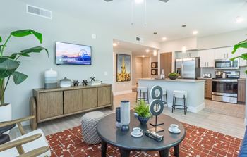 Open concept floor plans