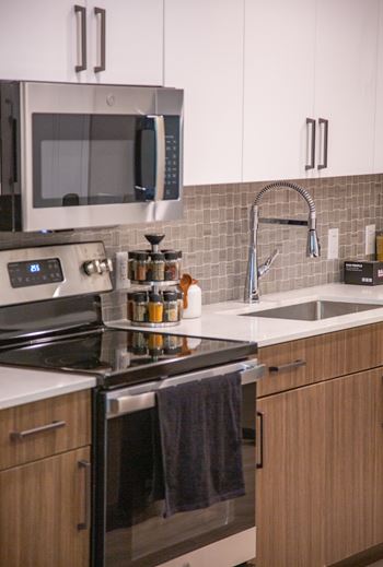 Stainless steel appliances