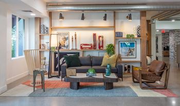 Luxury clubhouse with tvs & entertainment area