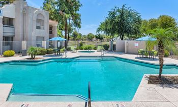 Resort inspired pool & spa