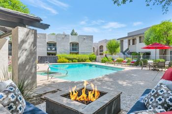 Modern swimming pool
