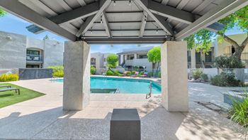 Apartment patio