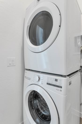 Full-sized washers & dryers