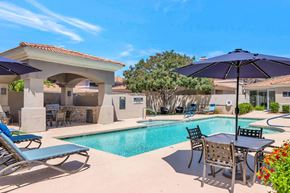 Phoenix townhouse for rent - Resort Style Swimming Pool at Townhomes at Biltmore, Arizona, 85018