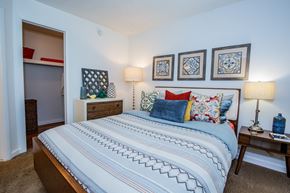 Salt Lake City apartment for rent - Large Bedroom with Walk In Closet at North Temple Apartments SLC