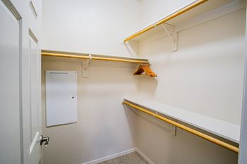Finisterra luxury apartments closet