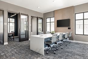 Colorado Springs apartment for rent - Business Center and Conference Room at Luxury CO Springs Apartment Home Community
