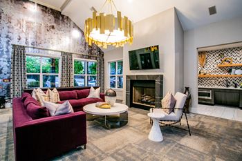 The colonnade apartments resident clubhouse
