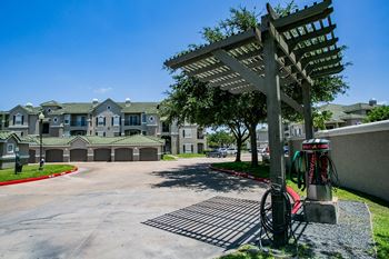 Chandler park apartment car wash station