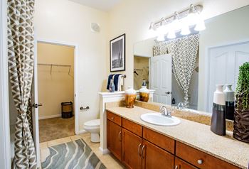 The reserve on cave creek apartments ceramic tile in kitchen, bath and entry