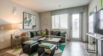View on centennial apartments living room