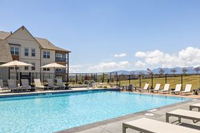 Colorado Springs apartment for rent - Pool Sundeck at Brand New Colorado Springs Rental