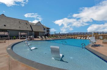 Upland flats apartments resort style pool