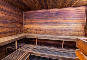 Sky harbor apartments sauna